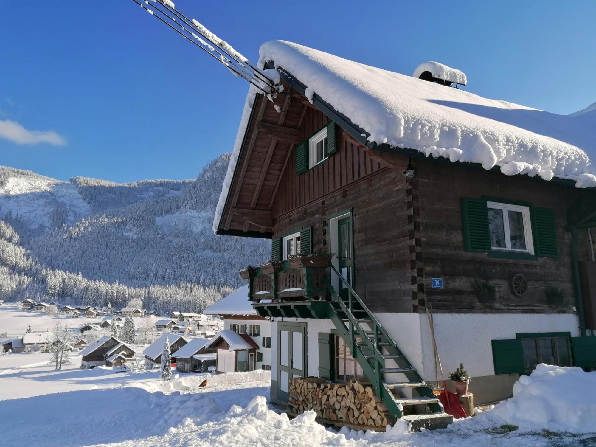 Ferienhaus Asterbach Gosau Esterno foto